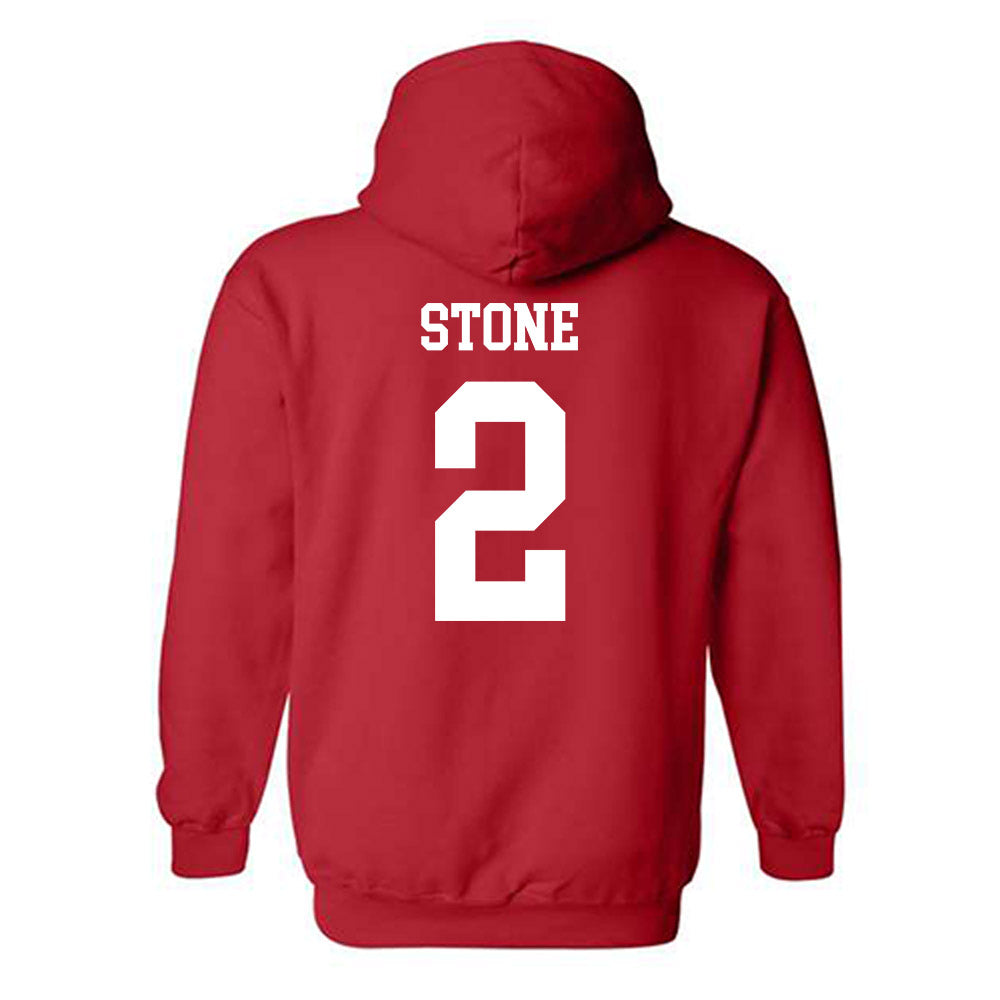 Jax State - NCAA Women's Volleyball : Addy Stone - Classic Shersey Hooded Sweatshirt-1