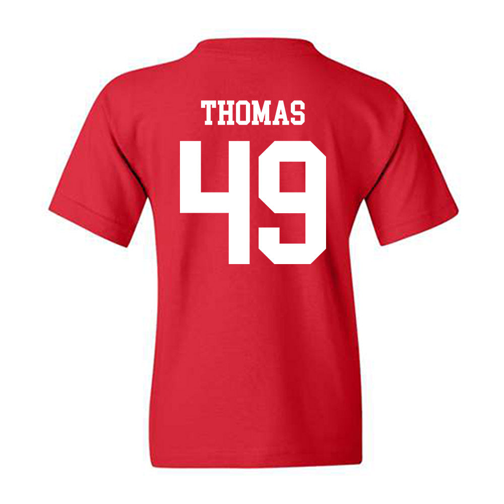 Jax State - NCAA Football : Nate Thomas - Classic Shersey Youth T-Shirt-1