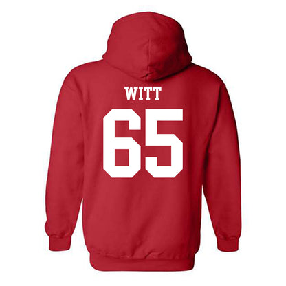 Jax State - NCAA Football : Britin Witt - Classic Shersey Hooded Sweatshirt-1