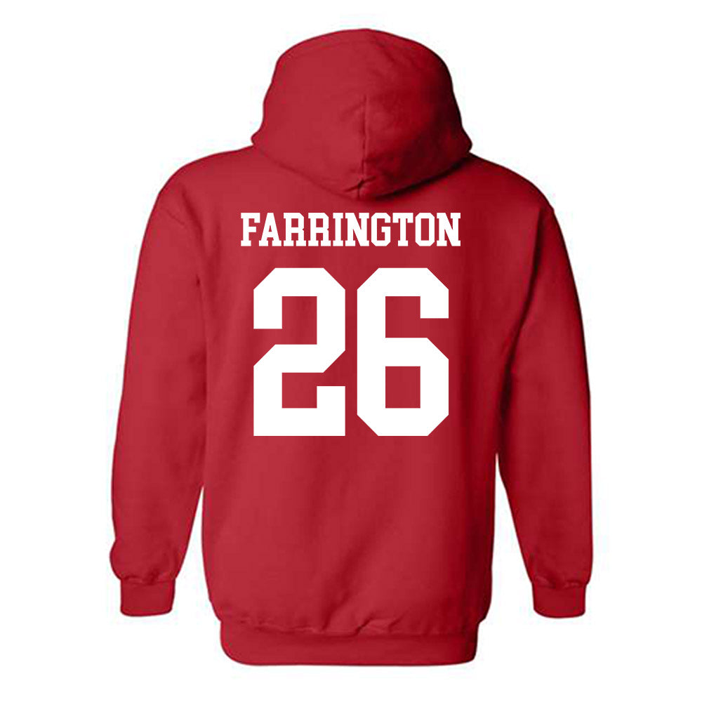 Jax State - NCAA Football : Lucas Farrington - Classic Shersey Hooded Sweatshirt-1