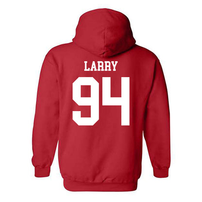 Jax State - NCAA Football : Jumarion Larry - Classic Shersey Hooded Sweatshirt-1