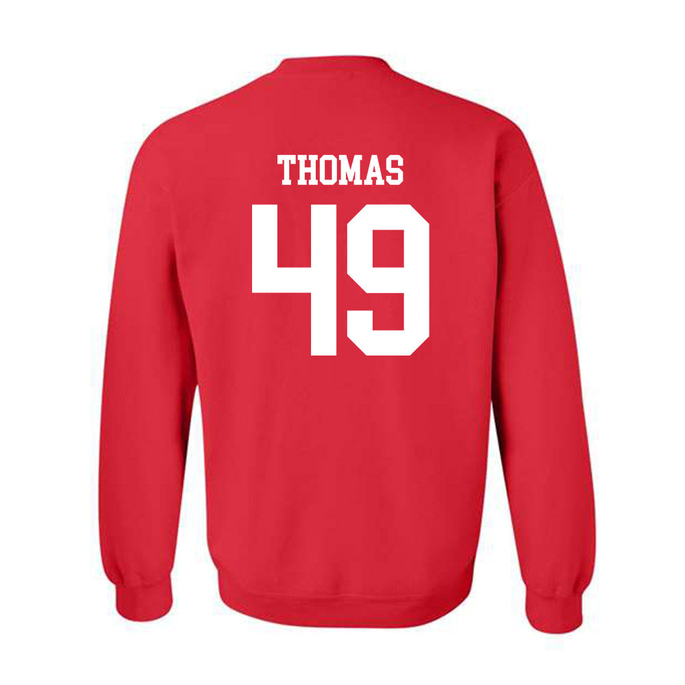 Jax State - NCAA Football : Nate Thomas - Classic Shersey Crewneck Sweatshirt-1