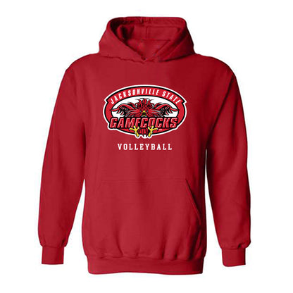Jax State - NCAA Women's Volleyball : Addy Stone - Classic Shersey Hooded Sweatshirt-0