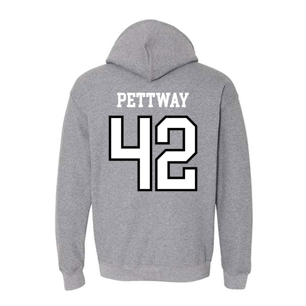 Jax State - NCAA Football : Devin Pettway - Classic Shersey Hooded Sweatshirt-1