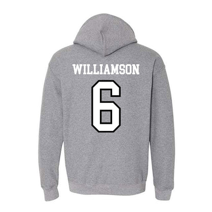Jax State - NCAA Baseball : Ace Williamson - Classic Shersey Hooded Sweatshirt-1