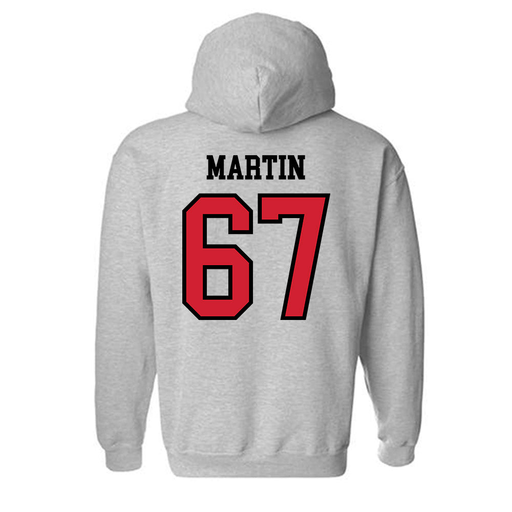 Jax State - NCAA Football : Shaun Martin - Classic Shersey Hooded Sweatshirt-1