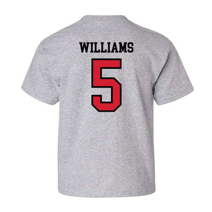 Jax State - NCAA Baseball : Luke Williams - Classic Shersey Youth T-Shirt-1