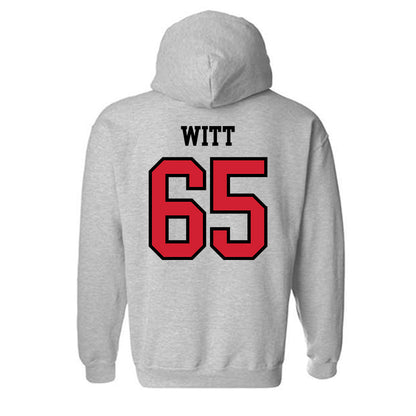 Jax State - NCAA Football : Britin Witt - Classic Shersey Hooded Sweatshirt-1