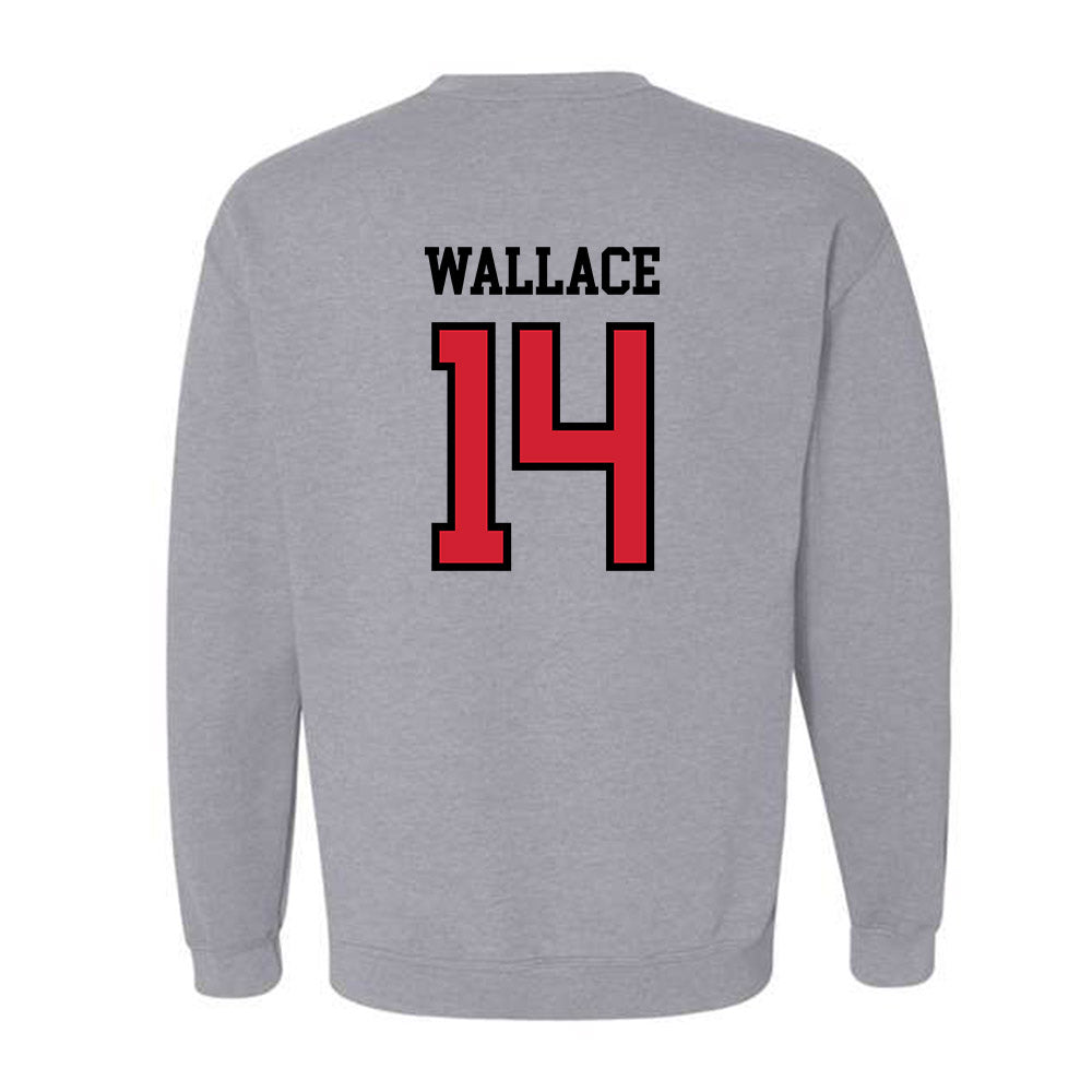 Jax State - NCAA Football : Blake Wallace - Classic Shersey Crewneck Sweatshirt-1