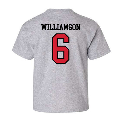 Jax State - NCAA Baseball : Ace Williamson - Classic Shersey Youth T-Shirt-1