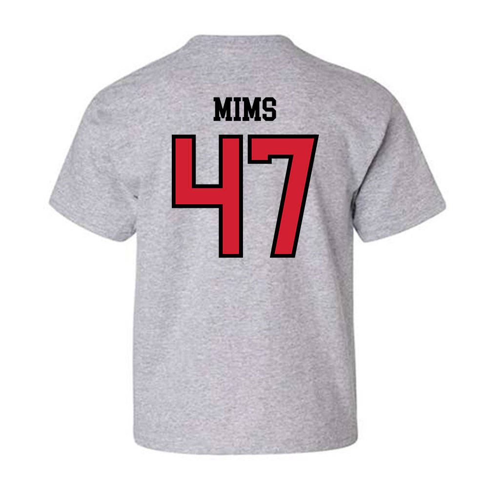 Jax State - NCAA Football : Corbet Mims - Classic Shersey Youth T-Shirt-1