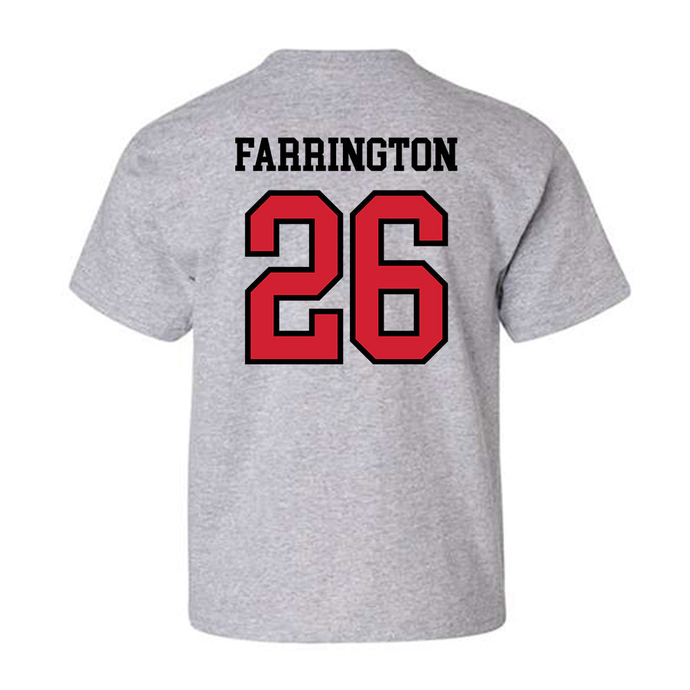Jax State - NCAA Football : Lucas Farrington - Classic Shersey Youth T-Shirt-1