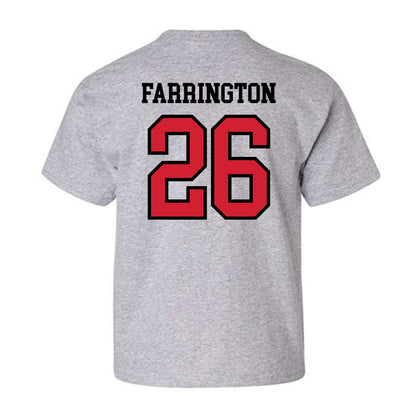 Jax State - NCAA Football : Lucas Farrington - Classic Shersey Youth T-Shirt-1