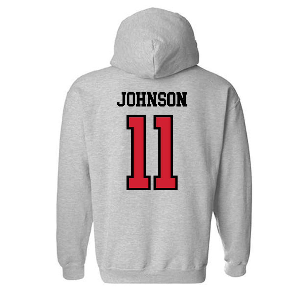 Jax State - NCAA Football : Deondre Johnson - Classic Shersey Hooded Sweatshirt-1