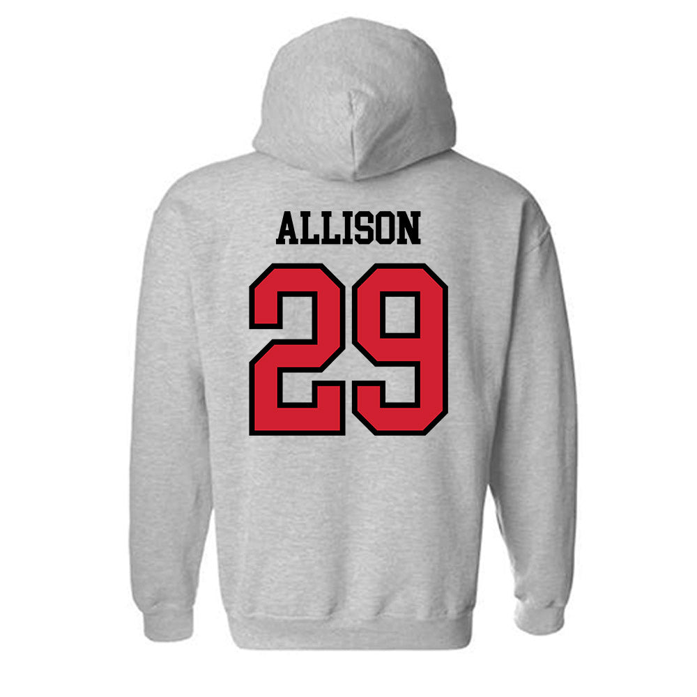 Jax State - NCAA Football : Javan Allison - Classic Shersey Hooded Sweatshirt-1