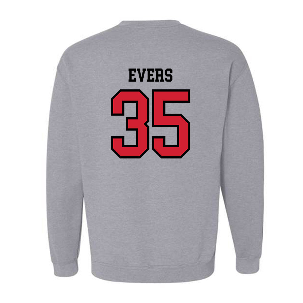 Jax State - NCAA Baseball : Jackson Evers - Classic Shersey Crewneck Sweatshirt-1