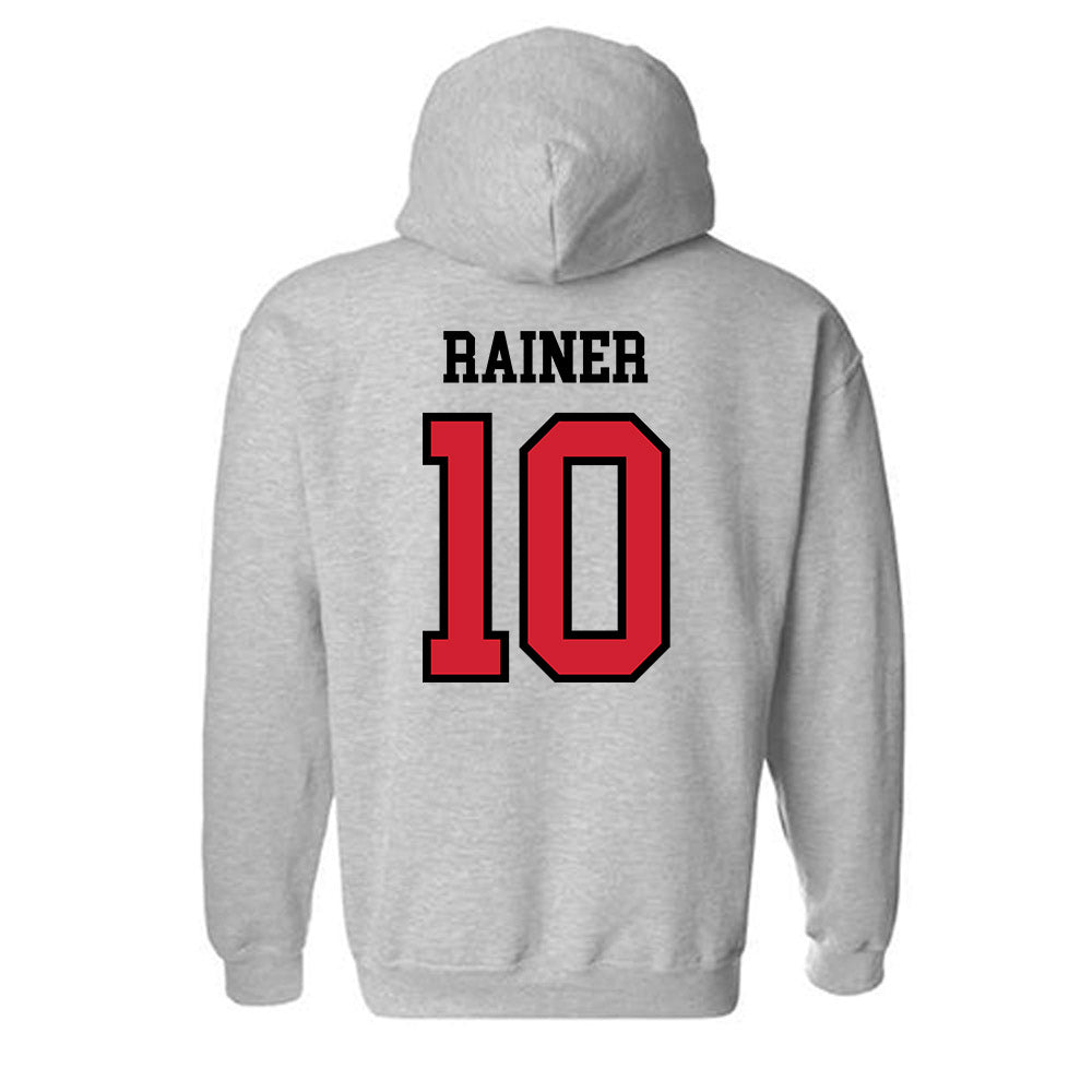 Jax State - NCAA Football : Rj Rainer - Classic Shersey Hooded Sweatshirt-1