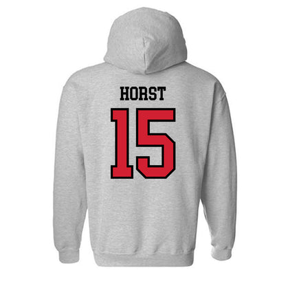 Jax State - NCAA Baseball : Chase Horst - Classic Shersey Hooded Sweatshirt-1