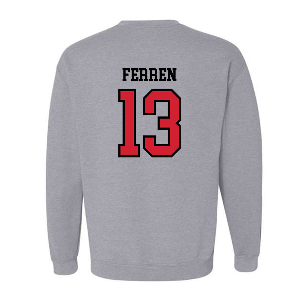 Jax State - NCAA Women's Soccer : Sunny Ferren - Classic Shersey Crewneck Sweatshirt-1