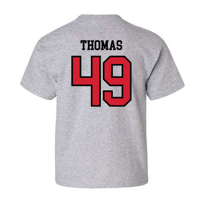 Jax State - NCAA Football : Nate Thomas - Classic Shersey Youth T-Shirt-1