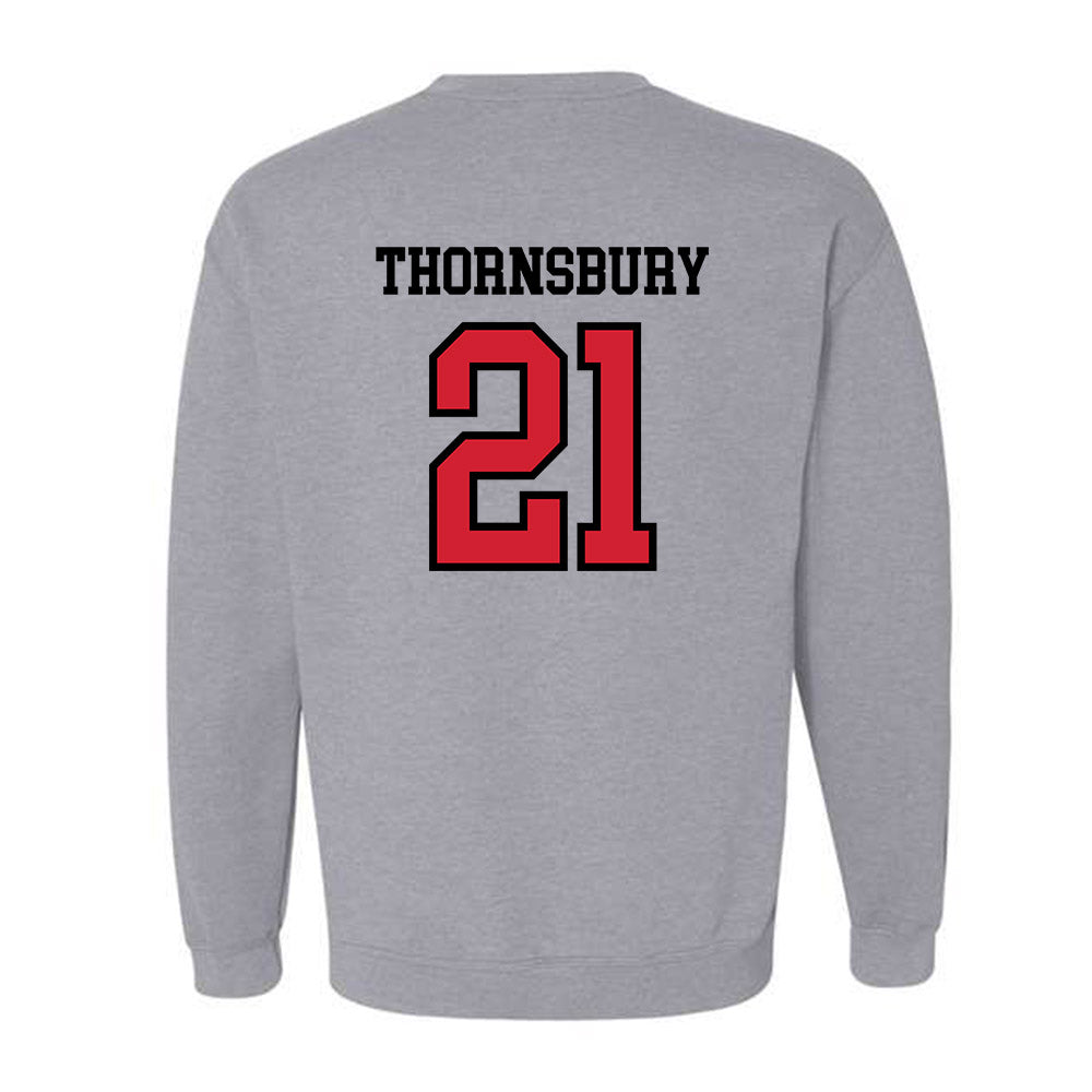 Jax State - NCAA Women's Basketball : Kyera Thornsbury - Classic Shersey Crewneck Sweatshirt-1