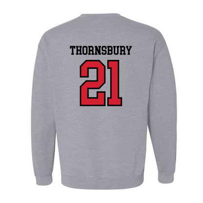 Jax State - NCAA Women's Basketball : Kyera Thornsbury - Classic Shersey Crewneck Sweatshirt-1