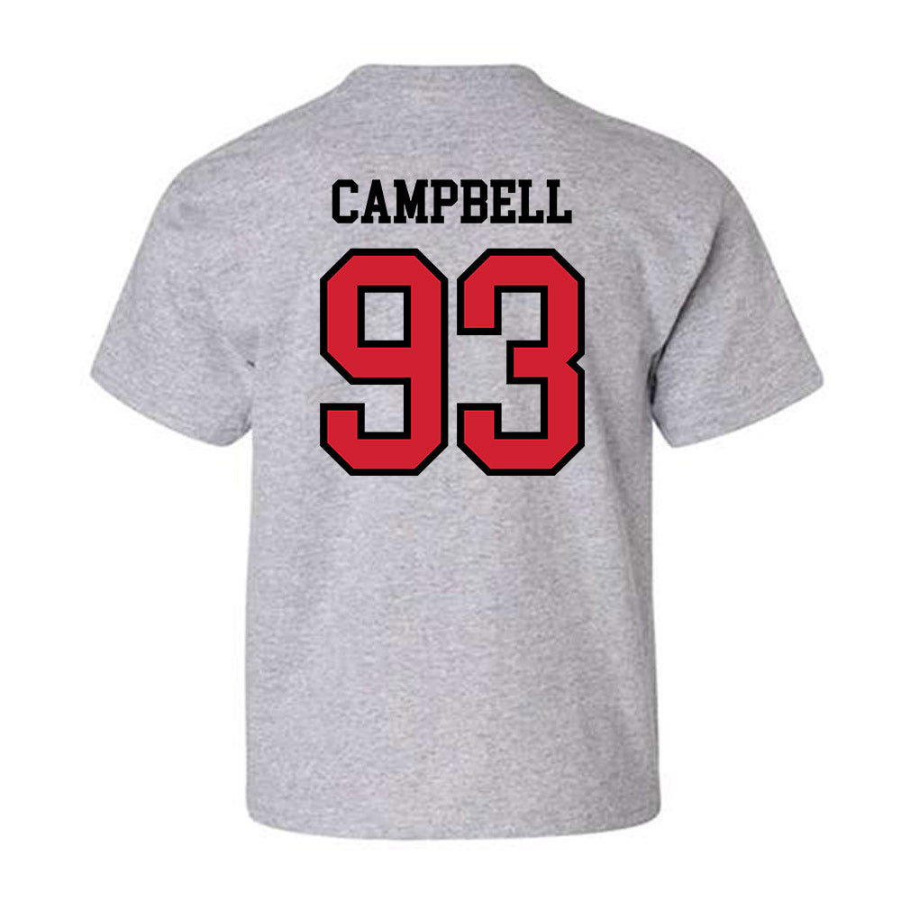 Jax State - NCAA Football : Jawaun Campbell - Classic Shersey Youth T-Shirt-1