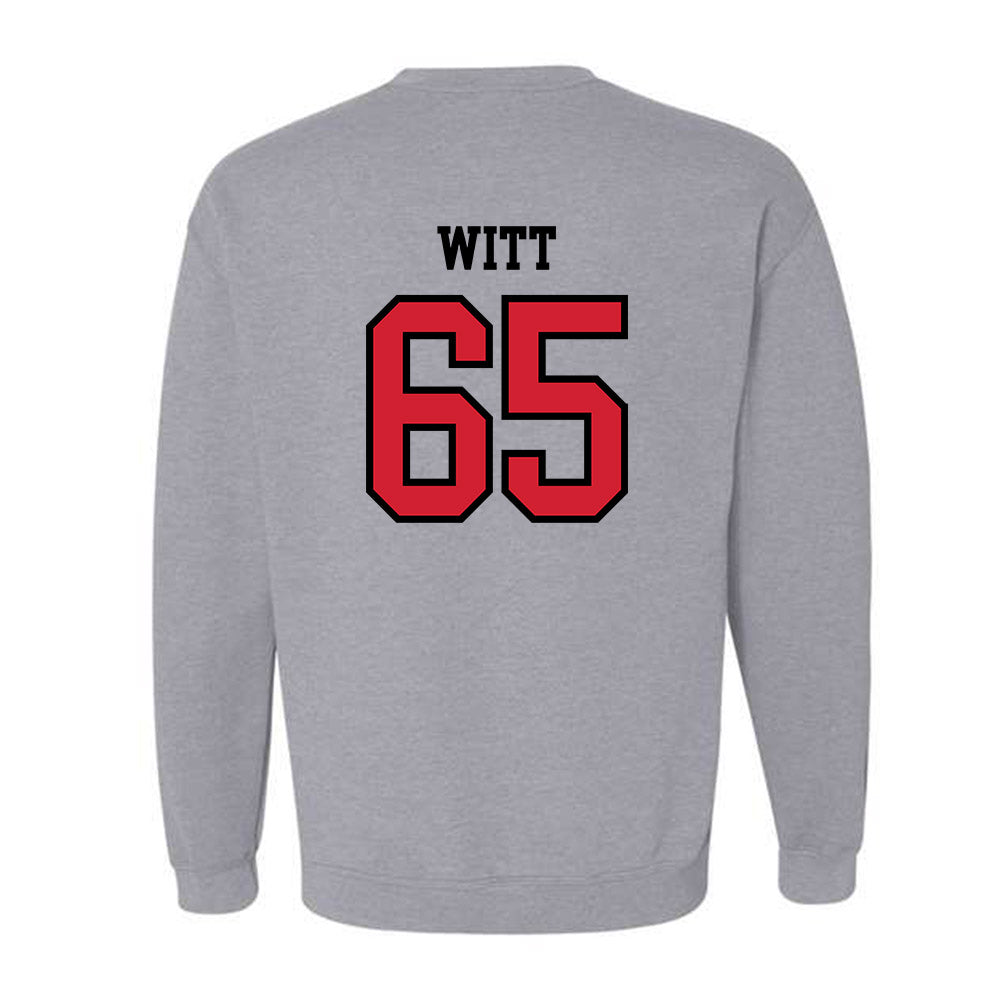 Jax State - NCAA Football : Britin Witt - Classic Shersey Crewneck Sweatshirt-1