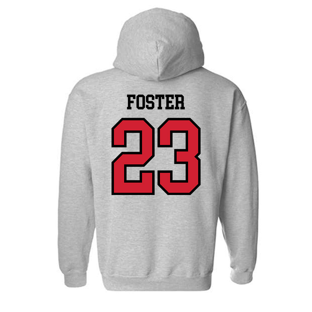 Jax State - NCAA Football : Temarion Foster - Classic Shersey Hooded Sweatshirt-1