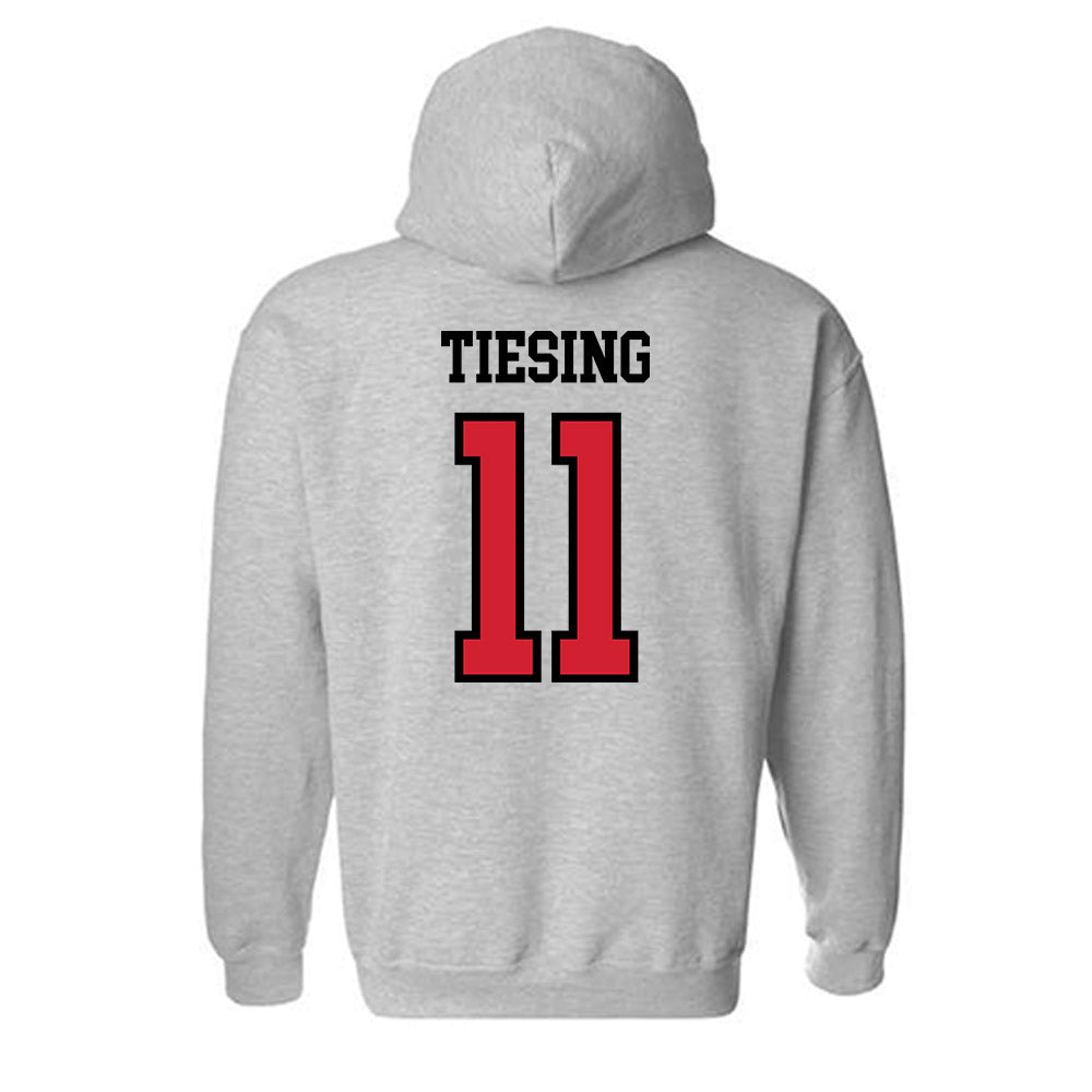 Jax State - NCAA Women's Volleyball : Reese Tiesing - Classic Shersey Hooded Sweatshirt-1