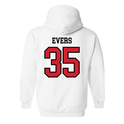 Jax State - NCAA Baseball : Jackson Evers - Classic Shersey Hooded Sweatshirt-1