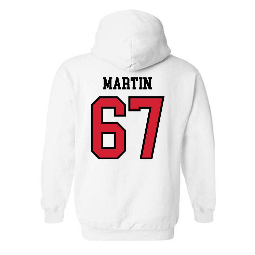 Jax State - NCAA Football : Shaun Martin - Classic Shersey Hooded Sweatshirt-1