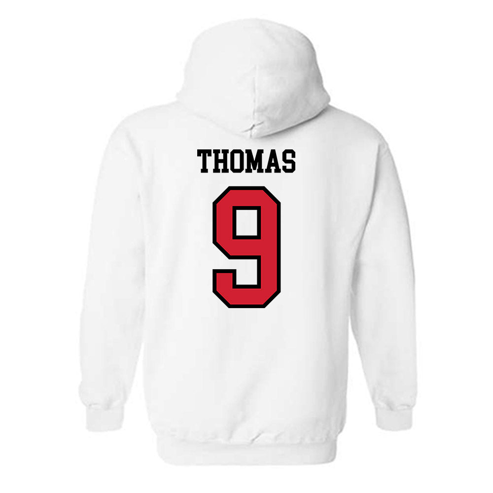 Jax State - NCAA Women's Volleyball : Azavia Thomas - Classic Shersey Hooded Sweatshirt-1