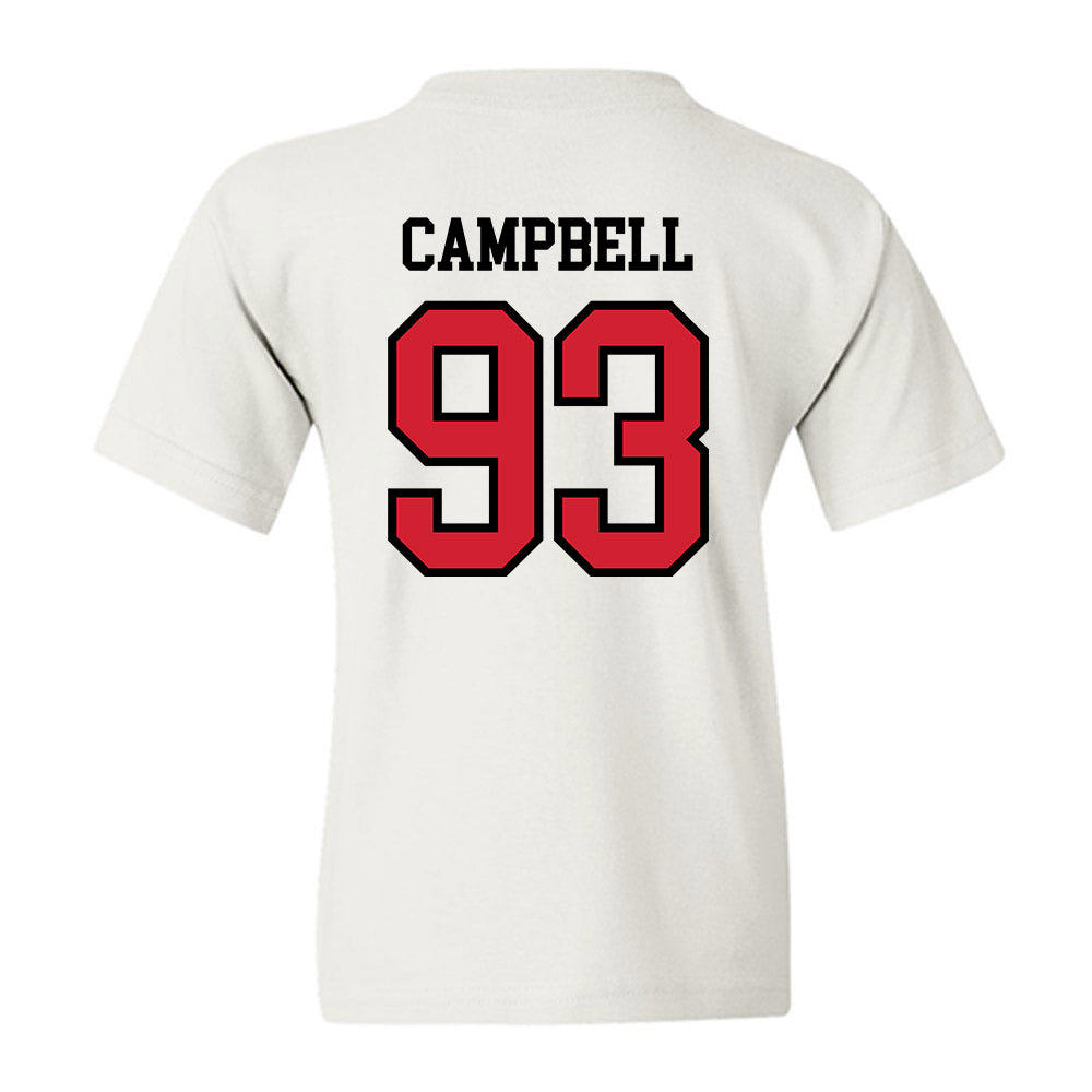 Jax State - NCAA Football : Jawaun Campbell - Classic Shersey Youth T-Shirt-1