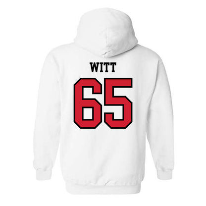 Jax State - NCAA Football : Britin Witt - Classic Shersey Hooded Sweatshirt-1