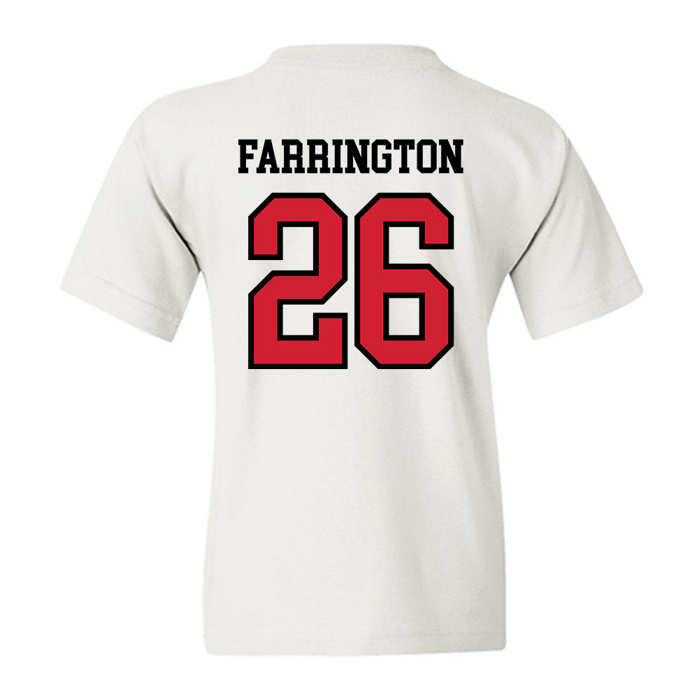 Jax State - NCAA Football : Lucas Farrington - Classic Shersey Youth T-Shirt-1