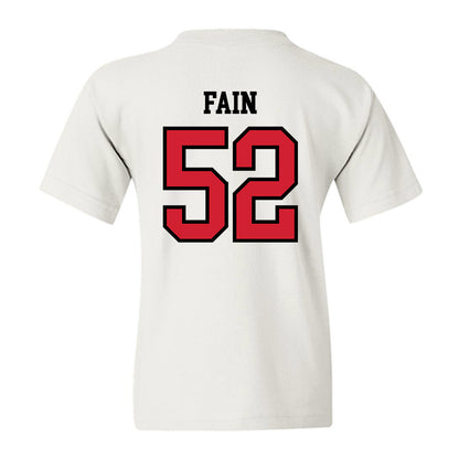 Jax State - NCAA Football : Storm Fain - Classic Shersey Youth T-Shirt-1