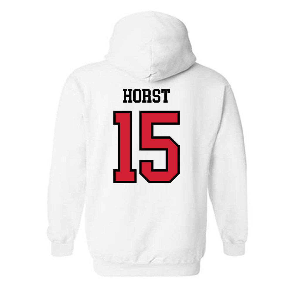 Jax State - NCAA Baseball : Chase Horst - Classic Shersey Hooded Sweatshirt-1