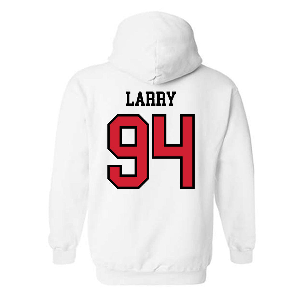 Jax State - NCAA Football : Jumarion Larry - Classic Shersey Hooded Sweatshirt-1