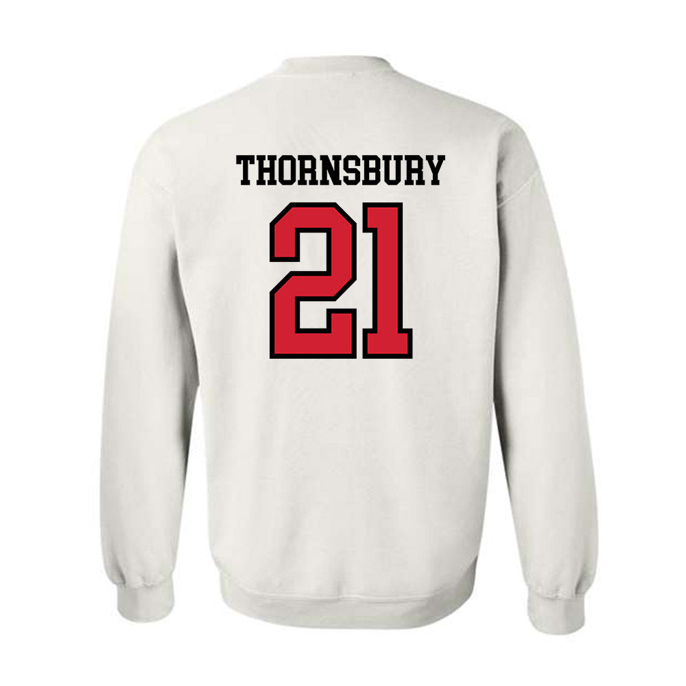 Jax State - NCAA Women's Basketball : Kyera Thornsbury - Classic Shersey Crewneck Sweatshirt-1