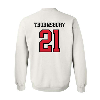 Jax State - NCAA Women's Basketball : Kyera Thornsbury - Classic Shersey Crewneck Sweatshirt-1