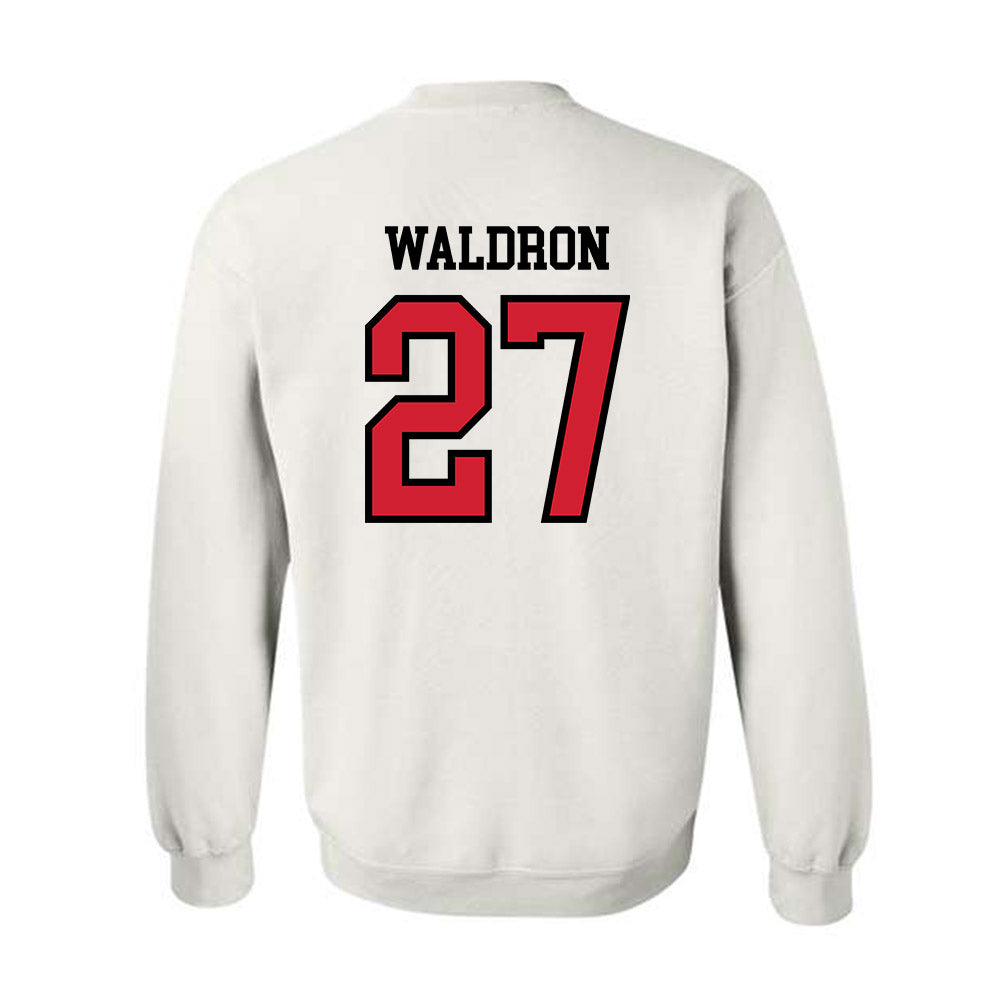 Jax State - NCAA Baseball : Taylor Waldron - Classic Shersey Crewneck Sweatshirt-1