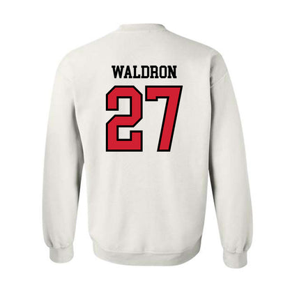 Jax State - NCAA Baseball : Taylor Waldron - Classic Shersey Crewneck Sweatshirt-1