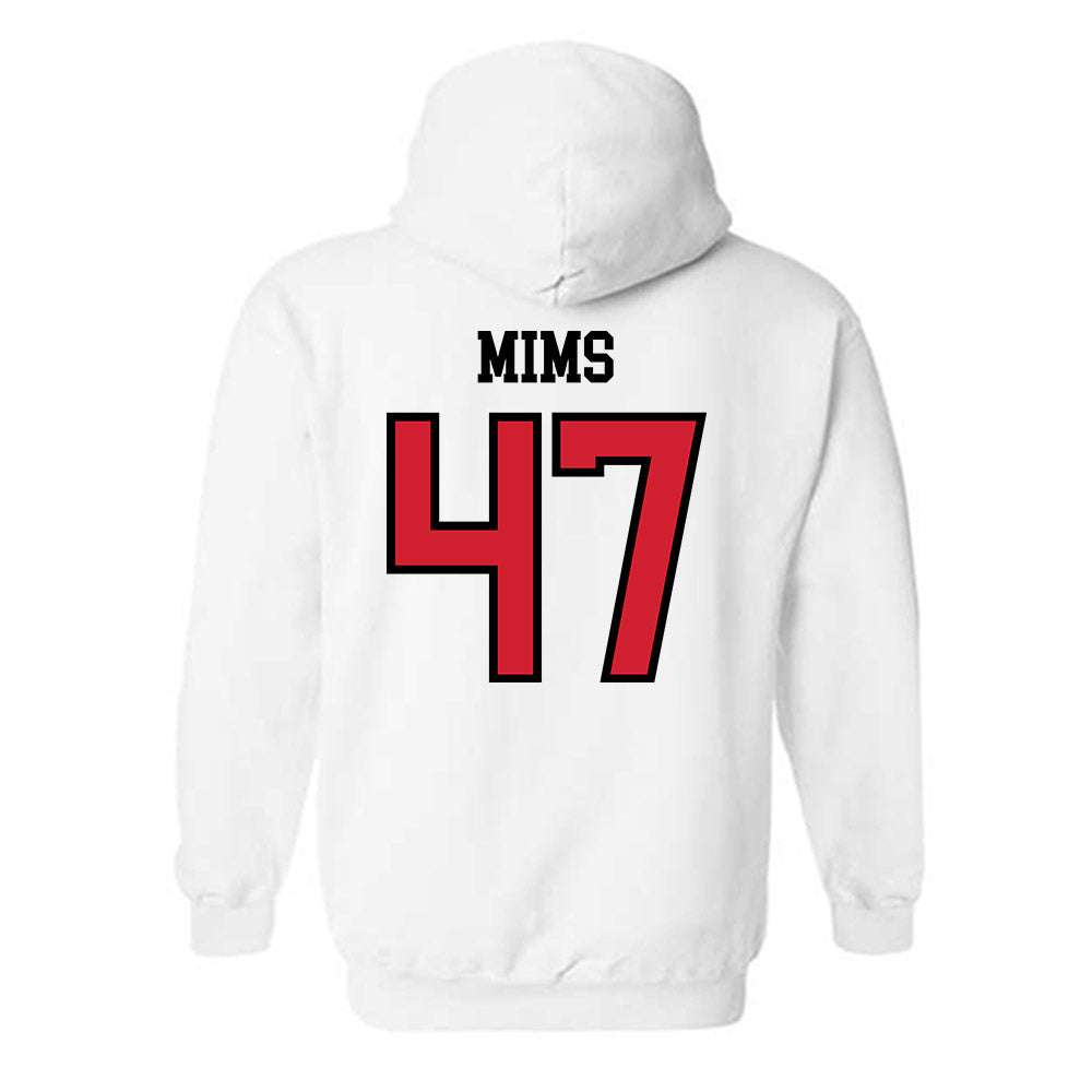 Jax State - NCAA Football : Corbet Mims - Classic Shersey Hooded Sweatshirt-1
