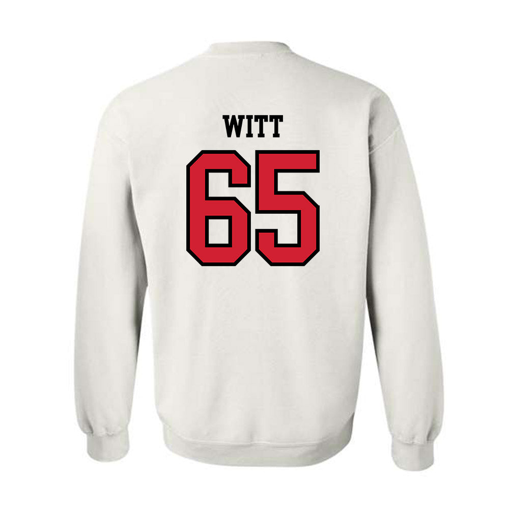 Jax State - NCAA Football : Britin Witt - Classic Shersey Crewneck Sweatshirt-1