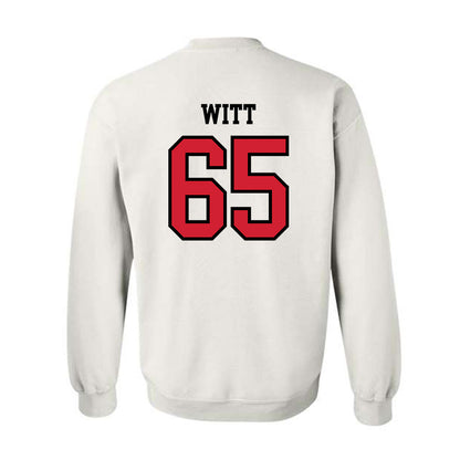 Jax State - NCAA Football : Britin Witt - Classic Shersey Crewneck Sweatshirt-1