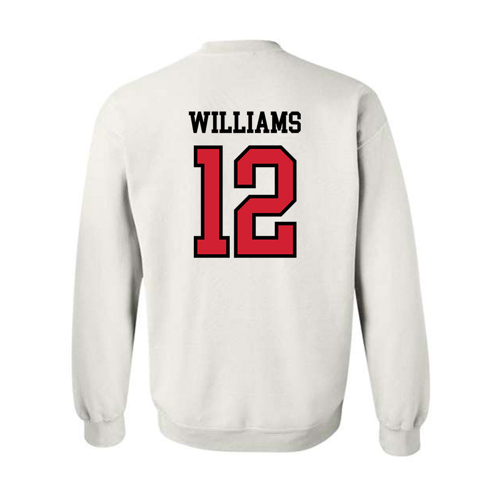 Jax State - NCAA Baseball : Evan Williams - Classic Shersey Crewneck Sweatshirt-1