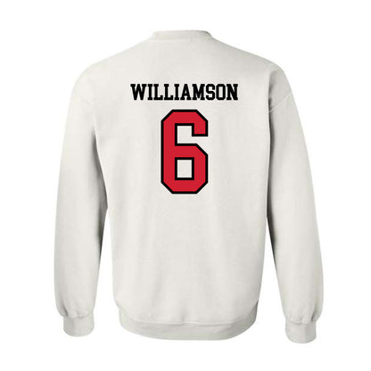 Jax State - NCAA Baseball : Ace Williamson - Classic Shersey Crewneck Sweatshirt-1