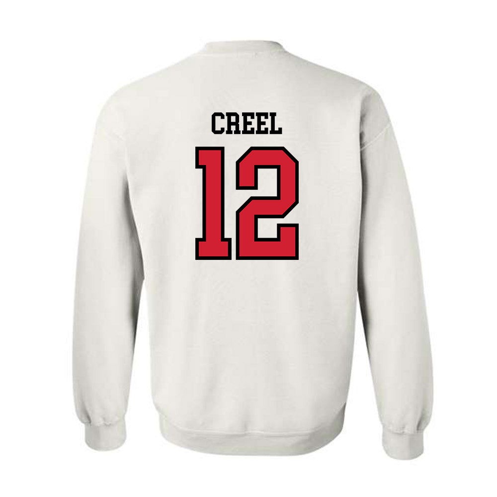 Jax State - NCAA Football : Caden Creel - Classic Shersey Crewneck Sweatshirt-1