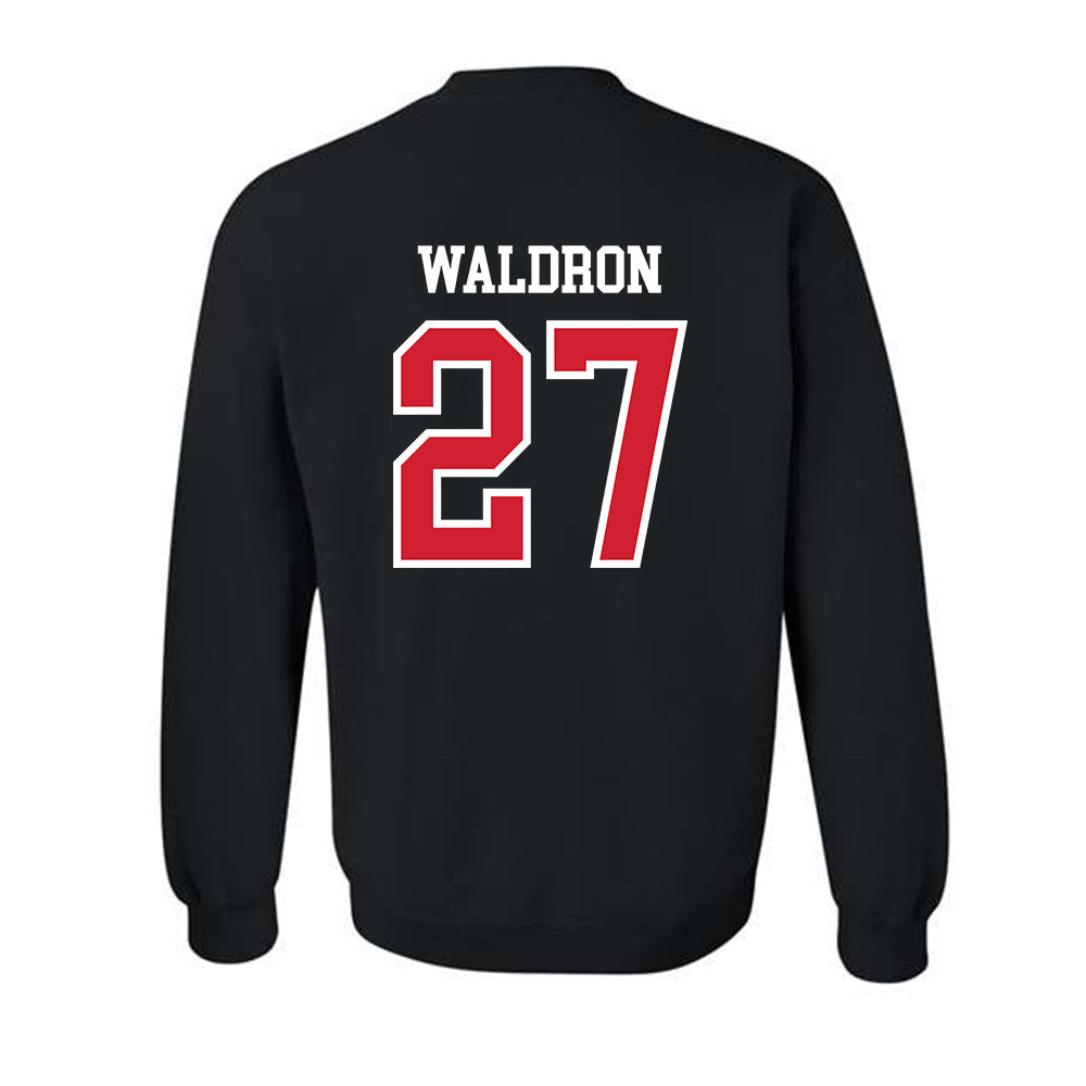 Jax State - NCAA Baseball : Taylor Waldron - Classic Shersey Crewneck Sweatshirt-1